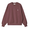 W' Casey Sweatshirt - Dusky Pink/Silver