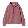 W' Hooded Casey Sweatshirt - Dusky Pink/Silver