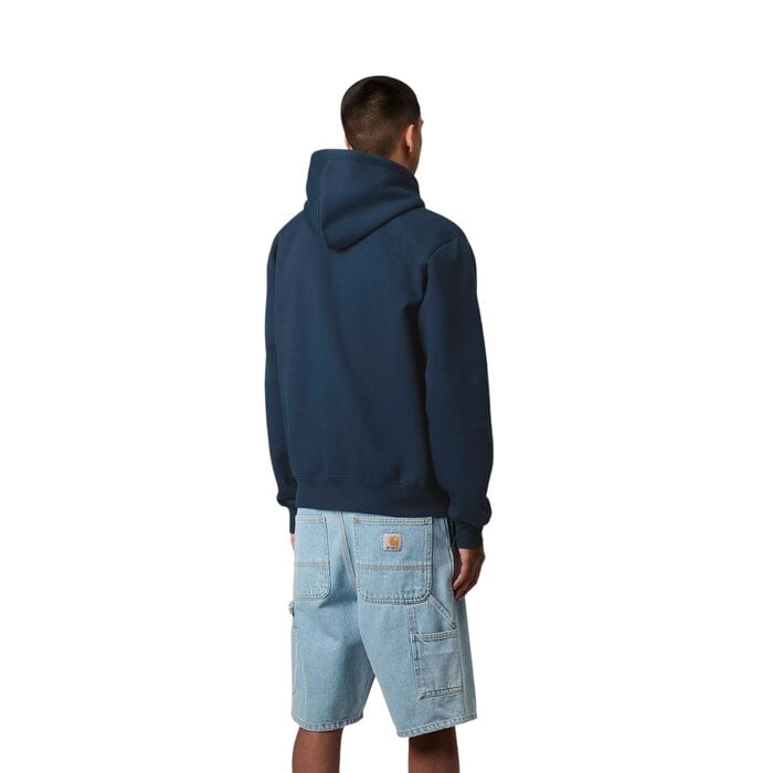 Carhartt WIP Hooded Carhartt Sweat - Ink/ Air Yellow