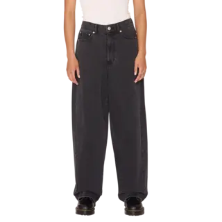 Obey Leah III Baggy Denim - Black Ash