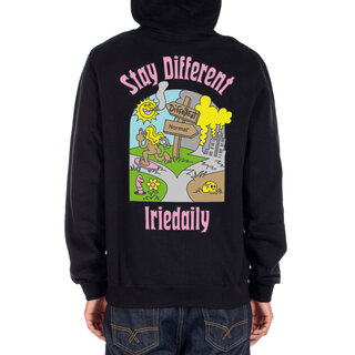 Irie Daily Differ Normal Hoodie - Black