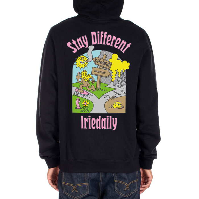 Irie Daily Differ Normal Hoodie - Black