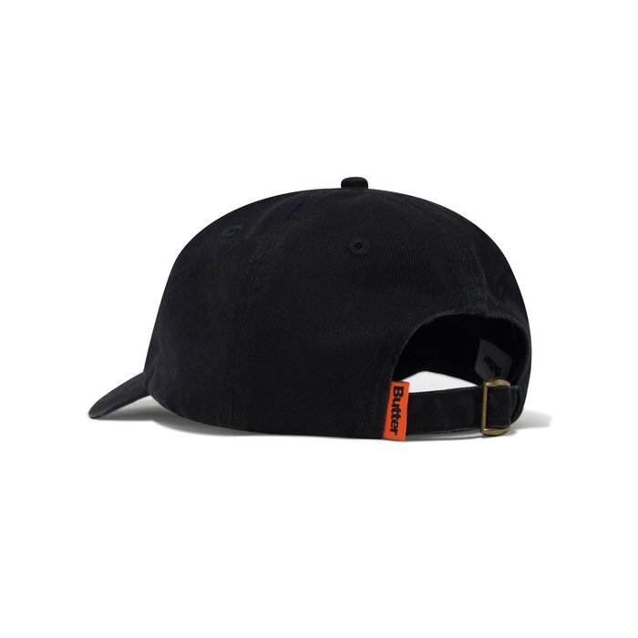 Butter Bear 6 Panel Cap - Black