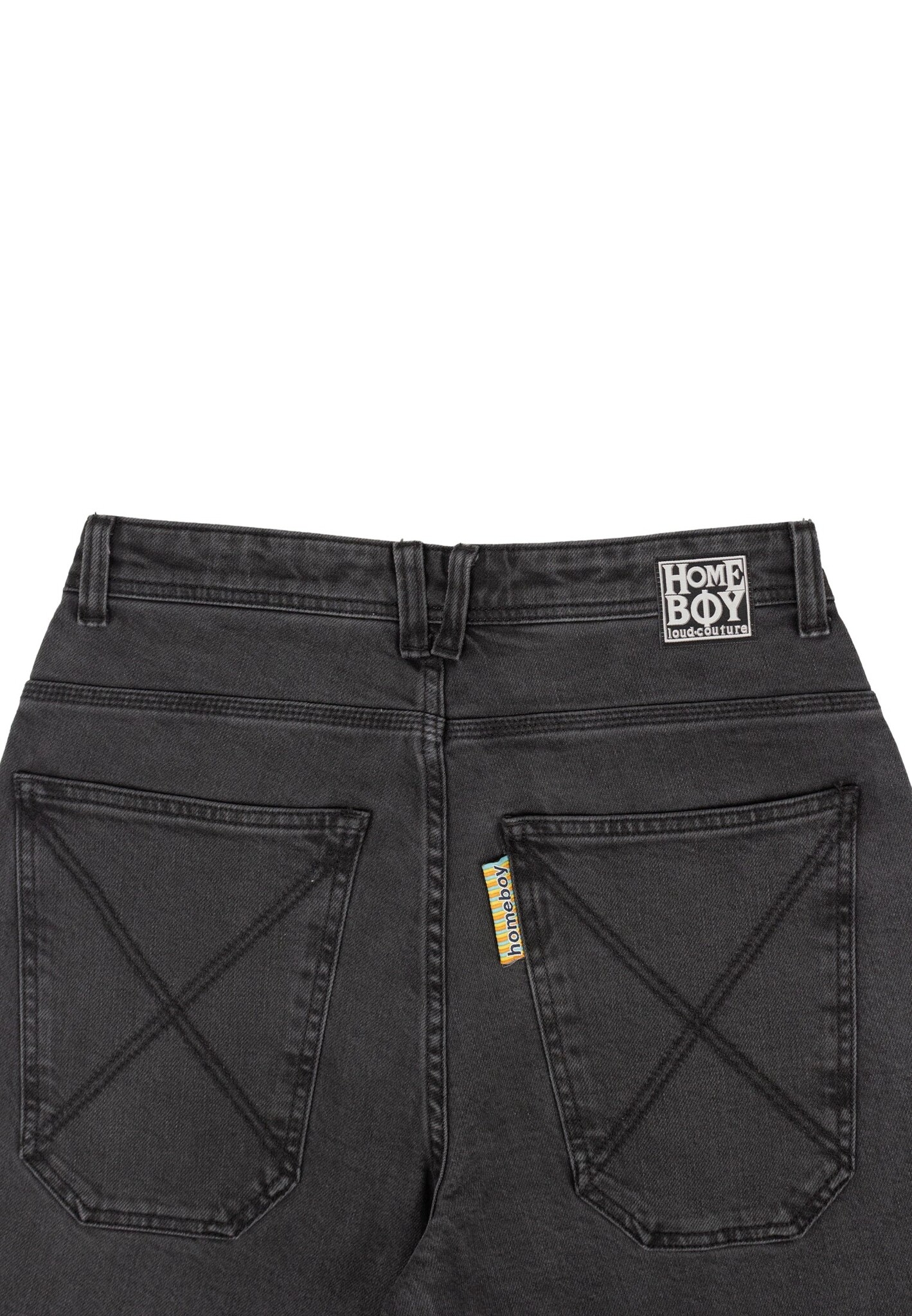 Home Boy X-Tra Baggy Denim - Washed Grey