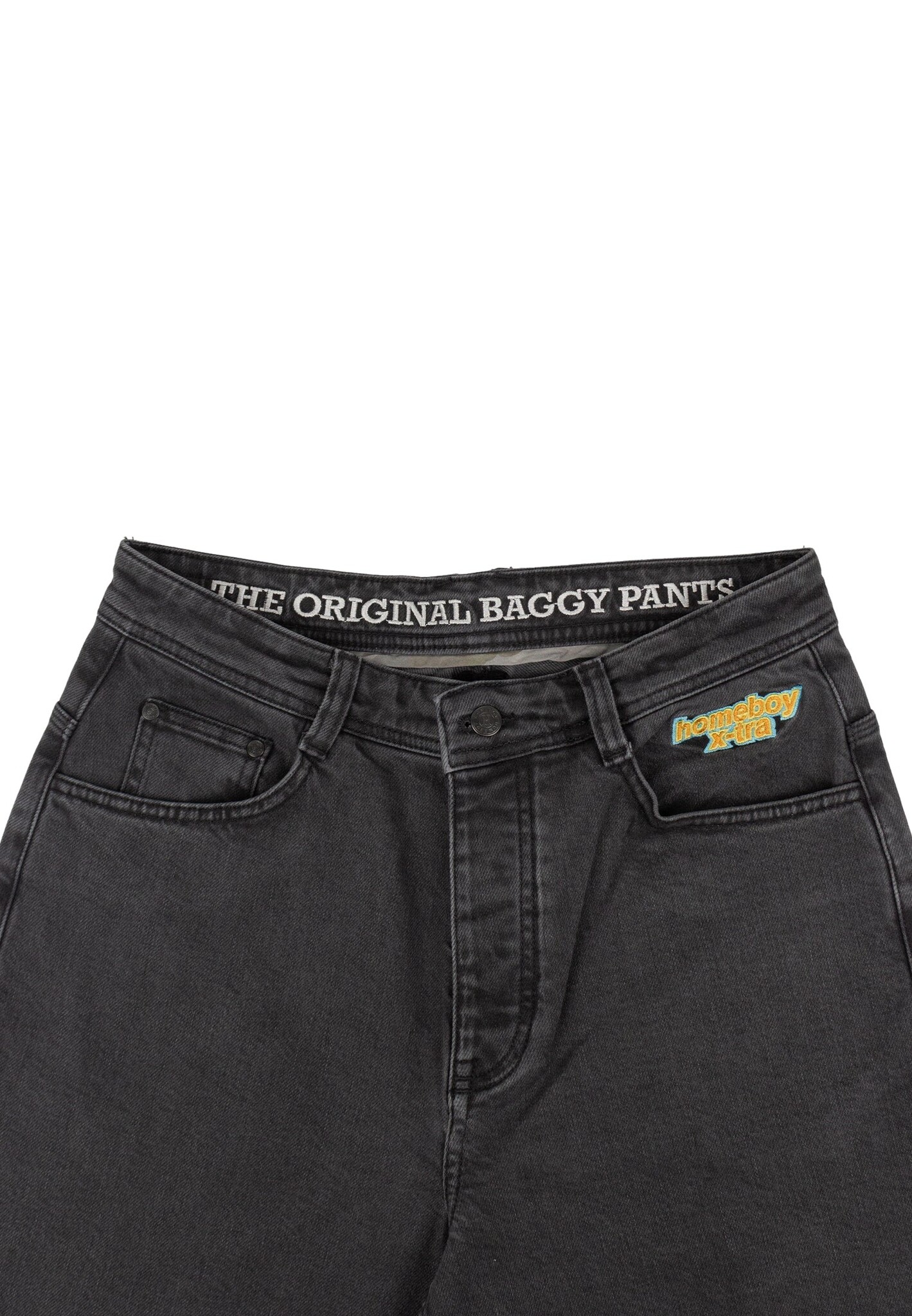 Home Boy X-Tra Baggy Denim - Washed Grey