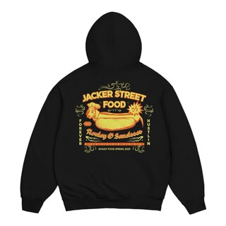 Jacker Hot Doggy Hoodie - Black
