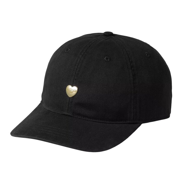 Carhartt WIP Heart Metal Cap - Black/Black