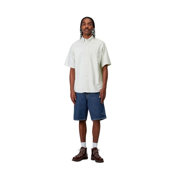 Carhartt WIP Single Knee Short - Blue (Stone Washed)