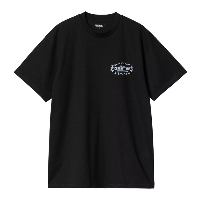 Carhartt WIP S/S Catalogue T-Shirt - Black/Bluebird