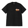 S/S Crab Paint T-Shirt - Black