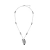 Motel Necklace Silver - Plata
