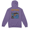 River Rats Hooded Fleece - Purple Heart