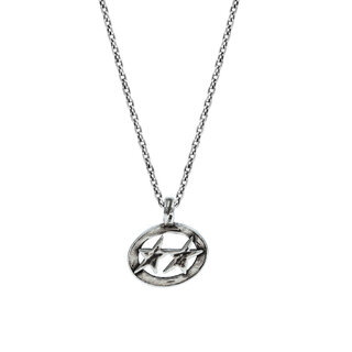 Twojeys Twojeys Superstar Necklace - Plata