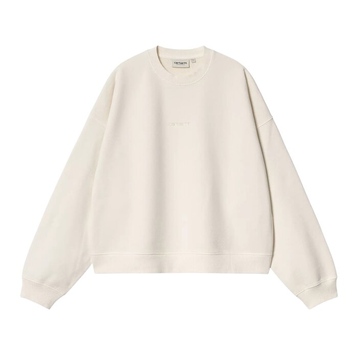 Carhartt WIP W' Benton Sweat - Wax (Garment Dyed)