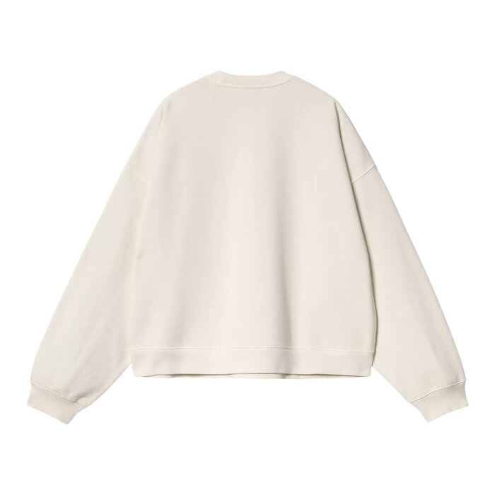 Carhartt WIP W' Benton Sweat - Wax (Garment Dyed)