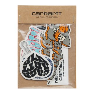 Carhartt WIP Sticker Bag  2025 I (10 Pack) - Multicolor
