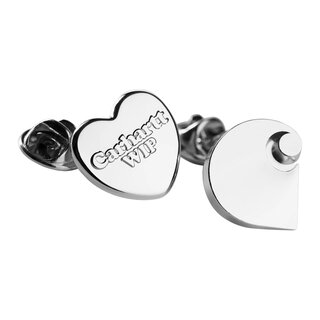 Carhartt WIP Pins Set - Zinc Alloy Silver
