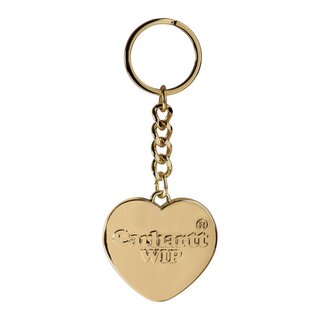 Carhartt WIP Heart Keychain - Alloy Gold