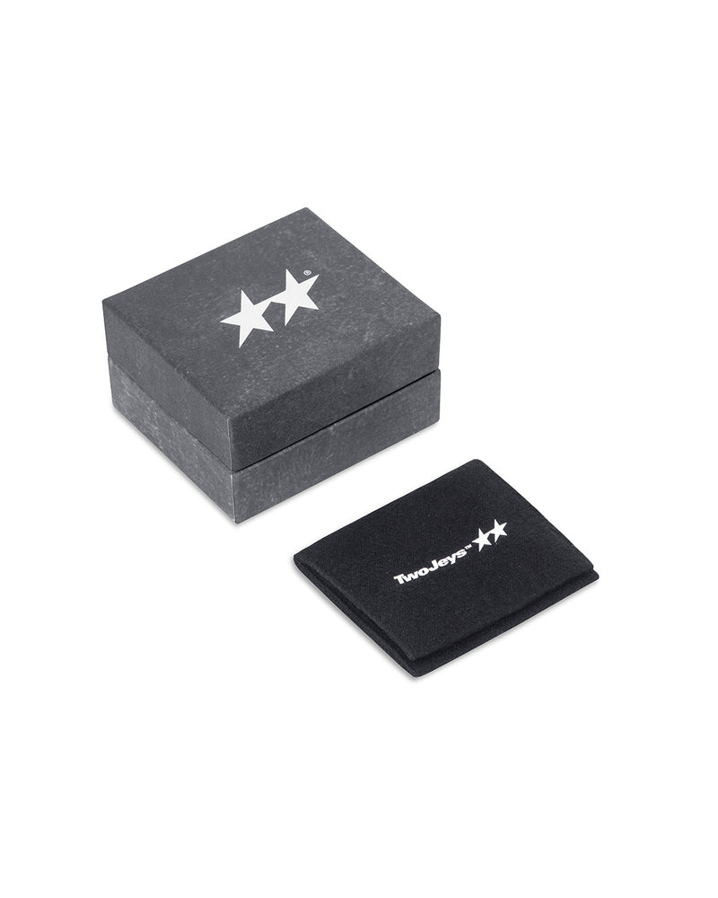 Twojeys Tilted Icon Ring - Plata