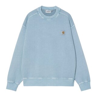 Carhartt WIP Nelson Sweat - Clay Blue (Garment Dyed)