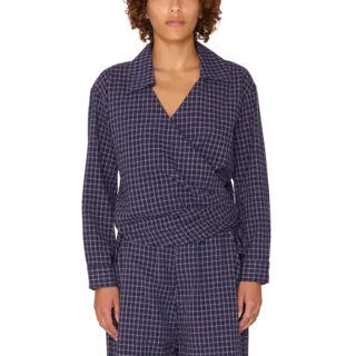 Obey Circa Wrap Shirt - Blue Multi