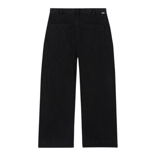 Obey Oliver Denim Pleated Pant - Faded Black