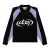 Soccer Polo Sweater - Faded Black Multi