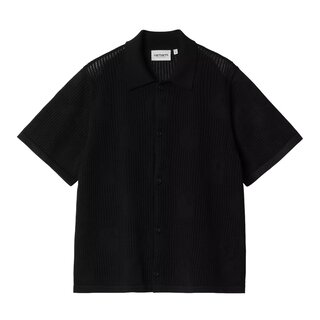 Carhartt WIP W' S/S Temple Knit Shirt - Black