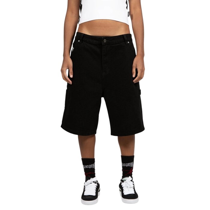 Wasted Paris Hammer Short Web - Black