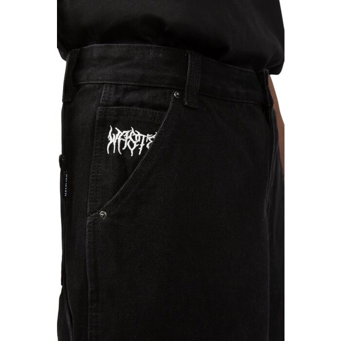 Wasted Paris Hammer Short Web - Black