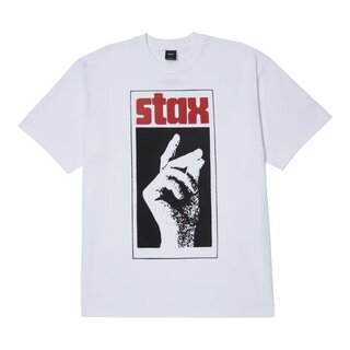 Huf Stax Snap S/S Tee - White