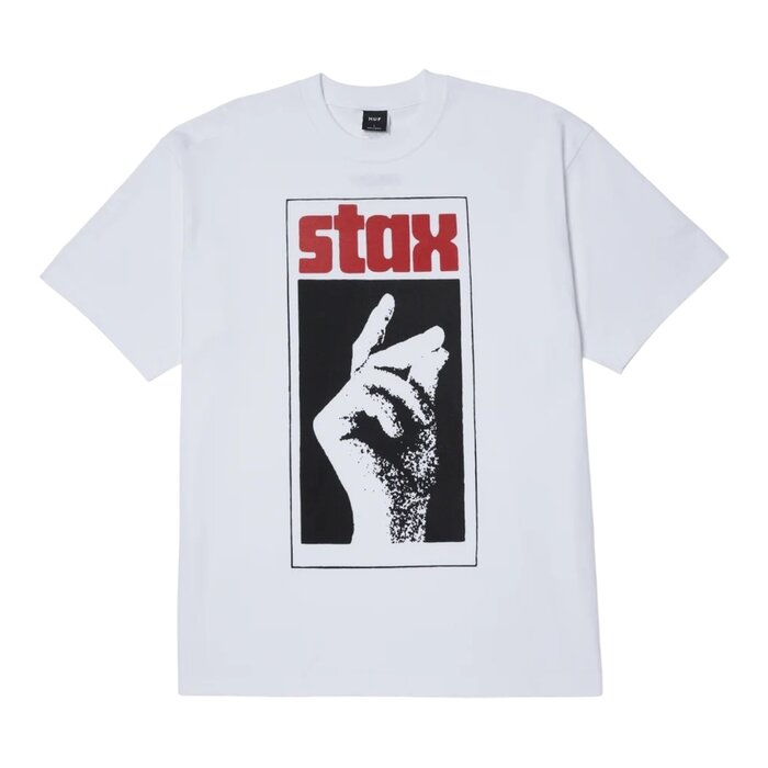 Huf Stax Snap S/S Tee - White