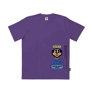 The Dudes Craftee Classic T-shirt - Prism Violet
