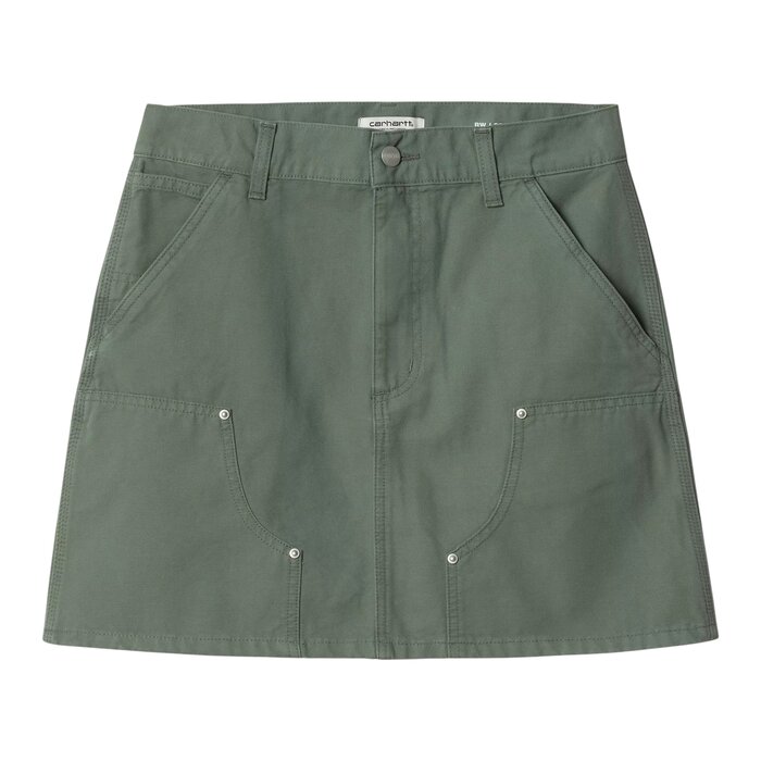 Carhartt WIP W' Maeva Double Knee Skirt - Park (Stone Washed)