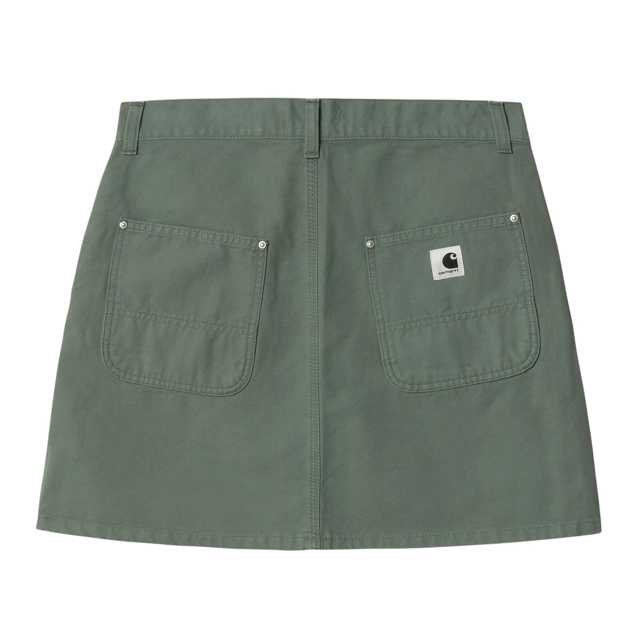 Carhartt WIP W' Maeva Double Knee Skirt - Park (Stone Washed)