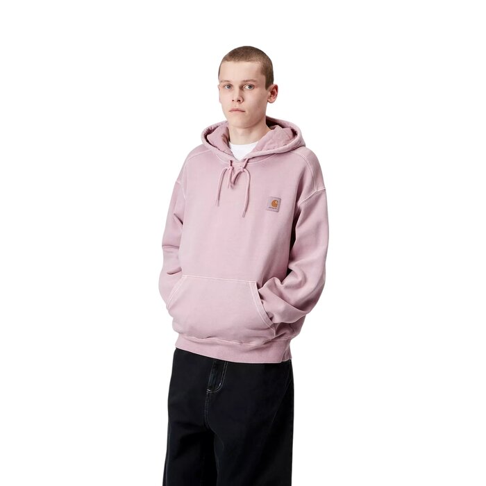 Carhartt WIP Hooded Nelson Sweat - Hortensia (Garment Dyed)