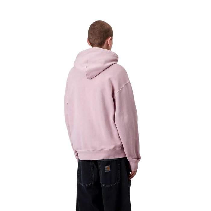 Carhartt WIP Hooded Nelson Sweat - Hortensia (Garment Dyed)