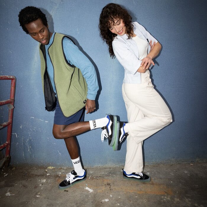 Vans Knu Skool - Translucent Black/Blue