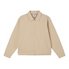 Stripe Zip Up Jacket - Pelican Multi