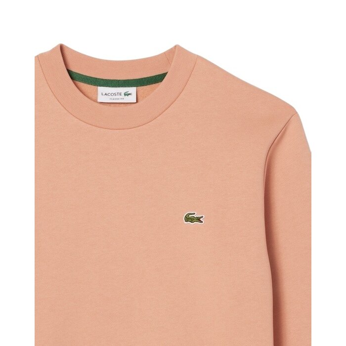 Lacoste Sweatshirt Classique en coton biologique - Beige ZIH