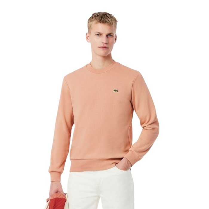 Lacoste Sweatshirt Classique en coton biologique - Beige ZIH
