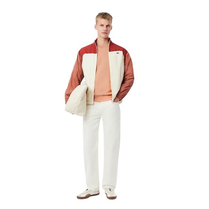 Lacoste Sweatshirt Classique en coton biologique - Beige ZIH