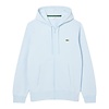 Sweatshirt Zippé Lacoste avec Poche Kangourou - Bleu Clair