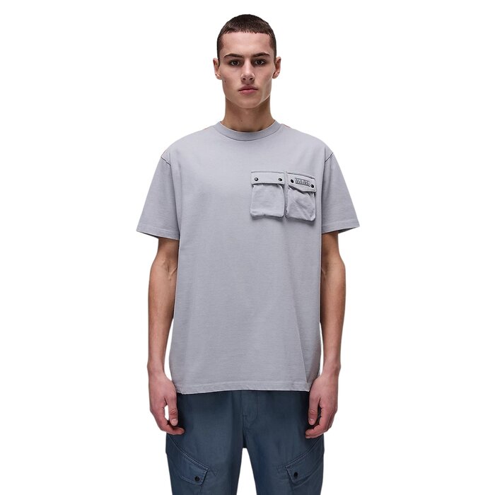 Napapijri S-Rivalto S/S - Ultimate Grey