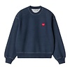 W' Ingo Sweat - Dark Blue (Garment Dyed)