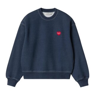 Carhartt WIP W' Ingo Sweat - Dark Blue (Garment Dyed)