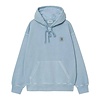 Hooded Nelson Sweat - Clay Blue (Garment Dyed)