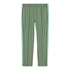 Pantalon de survêtement Paris jacquard monogramme - Vert/Beige
