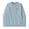Fitz Roy Icon Uprisal Crew Sweatshirt - Fleck Blue