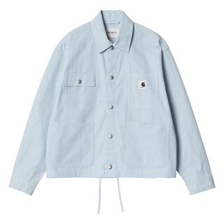 Carhartt WIP W' Nota Shirt Jacket - Bova Stripe/Bluebird